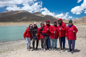Group for the Kailash Mansarovar Yatra.Kailash Mansarovar